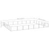 Dog Kennel Silver 376.7 ft² Steel