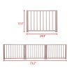 17.5 inch Pet Fence Suitable For Indoor Use Log Environmental Protection Material