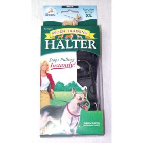 Sporn Original Training Halter for Dogs (Option: Black  XLarge)